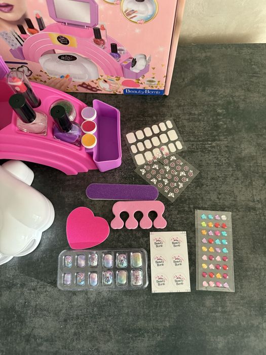 Дитячий набір для манікюру, сушарка для лаку, педикюр