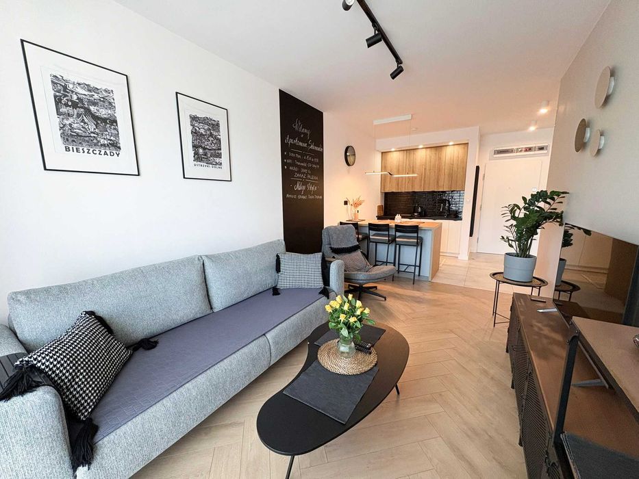 Bieszczady APARTAMENT SALAMANDRA - parking podziemny - Ustrzyki Dolne