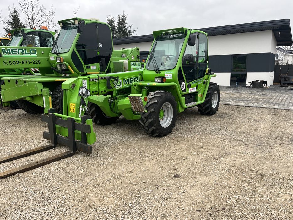 Wynajem ładowarek teleskopowych MERLO