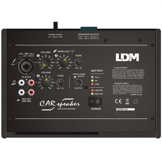 LDM CarSpeaker-90 Nagłośnienie NA SAMOCHÓD