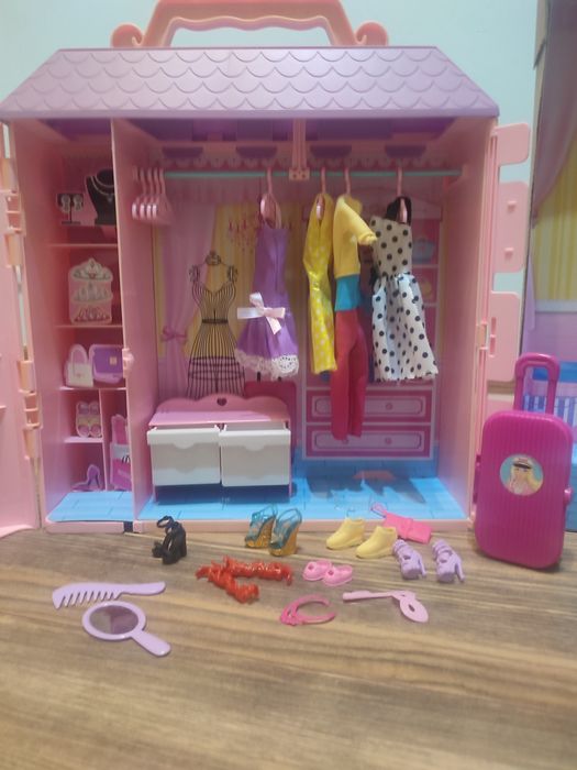 Domek dla lalek+akcesoria