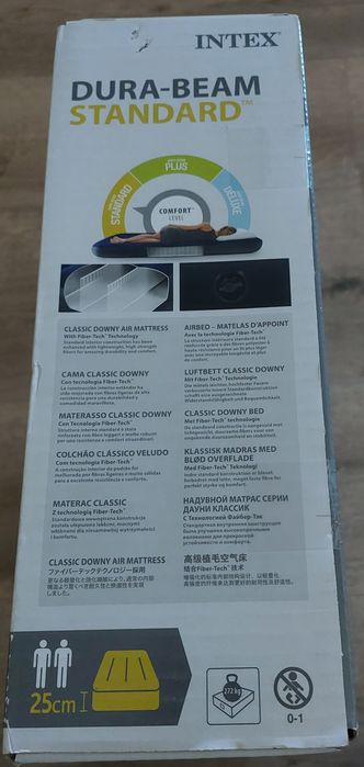 Intex colchão de campismo de casal