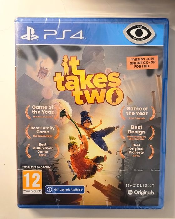 Jogo PS4 ou PS5 - it takes two (Selado)