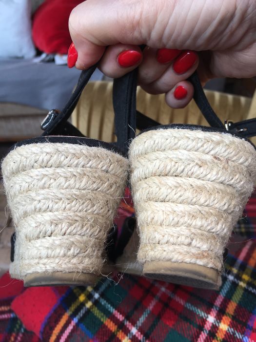 Buty letnie na koturnie 40/41