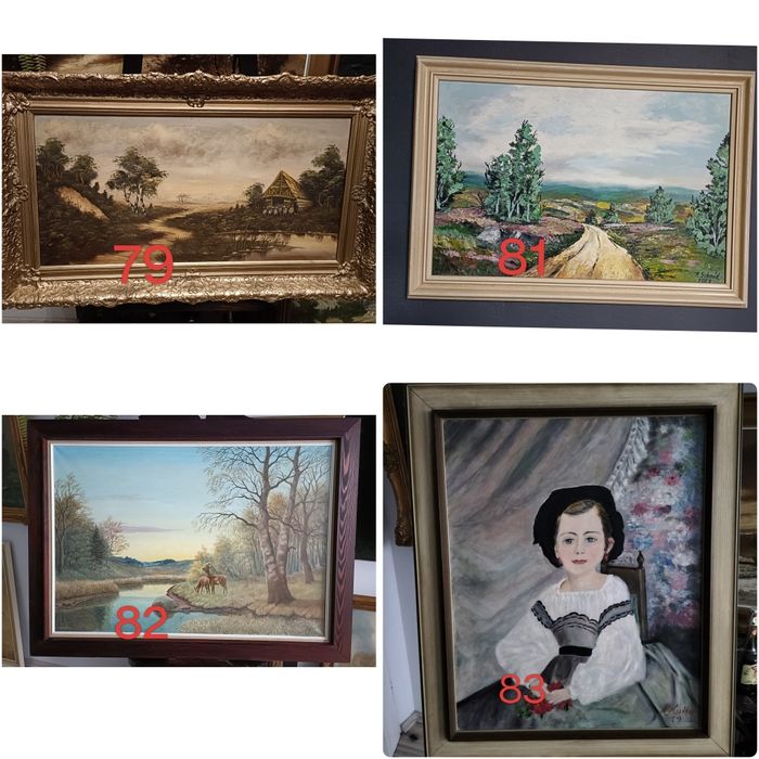 Pejzaż, portret, martwa natura - obraz olejny