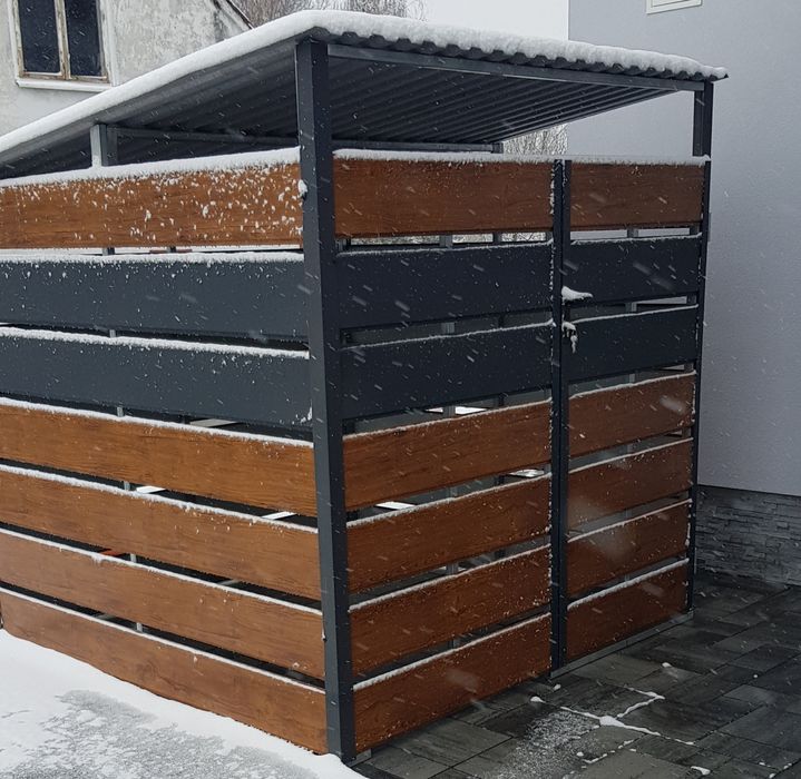 GARAŻ 6x6 6x7 7x7 WIATY ŚMIETNIKOWE HALE blaszana warsztat itp