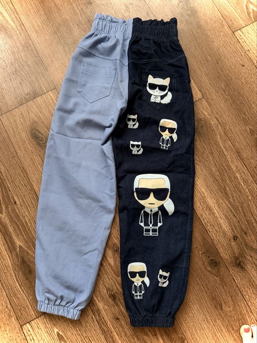 Крутые джинсы Karl Lagerfeld! Оригинал! На хс-с или подростка! Недорого!