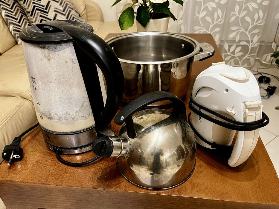 Sprawny czajnik bezprzewodowy i z gwizdkiem, mikser Zelmer, gar 5l