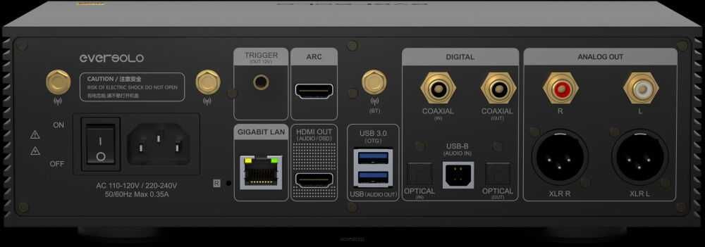 Zestaw Eversolo DMP-A6 Gen 2 + AMP-F2 + BTR-12 + KEF R3 META - raty 0%