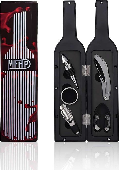 Luksusowe Akcesoria do otwierania wina Upominek Zestaw prezentowy