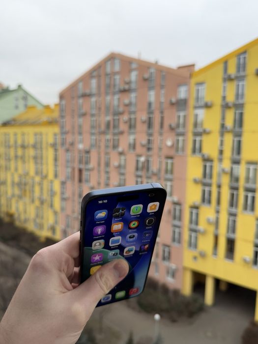 97% Аккум Идеал iPhone 15 Pro Max 256Gb Blue Titanium Neverlock Айфон