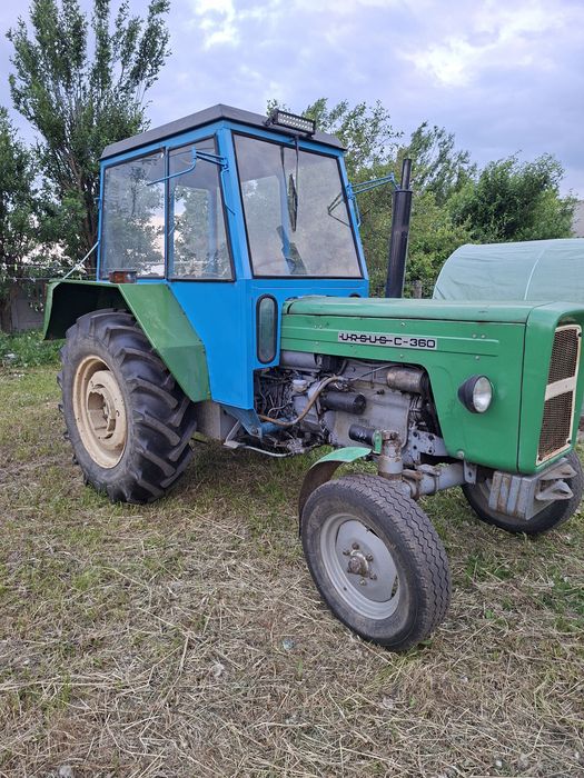 Ursus C-360  zamiana ładowarka/prasa do balotów