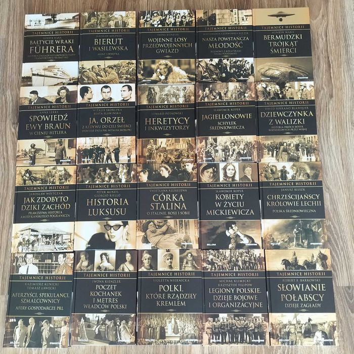 Seria tajemnice historii tomy 1-50