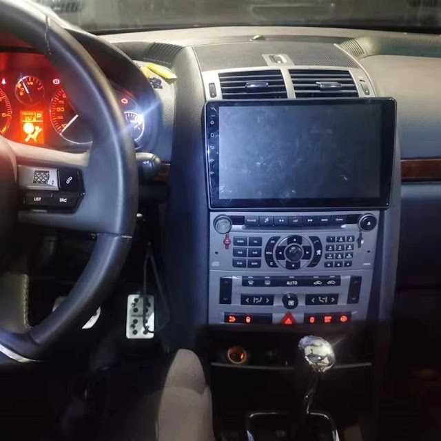 Auto-rádio Android 14 Peugeot 407 de 2004 a 2011