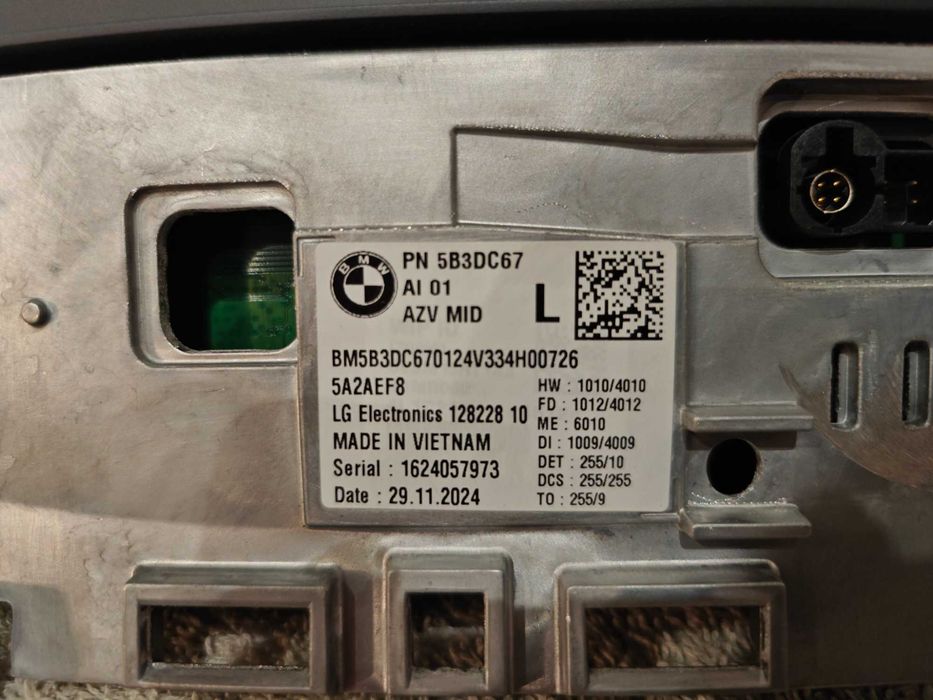 Licznik Ekran Monitor BMW X1 U11 X2 U10 UK NOWY