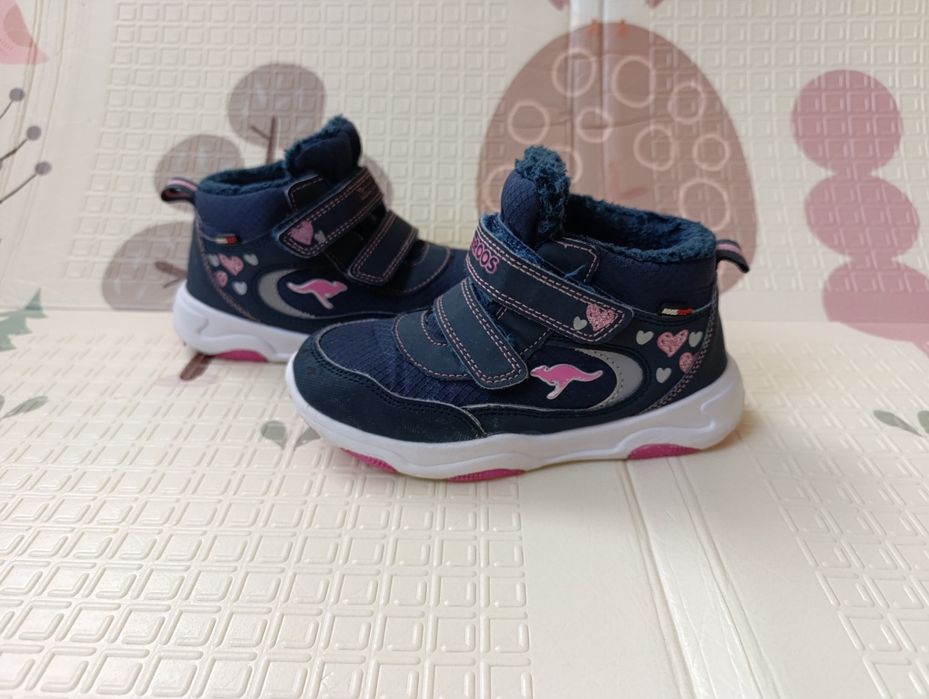 Черевички KangaRoos на дівчинку 19см, 29р. Мембрана, єврозима. хайтопи