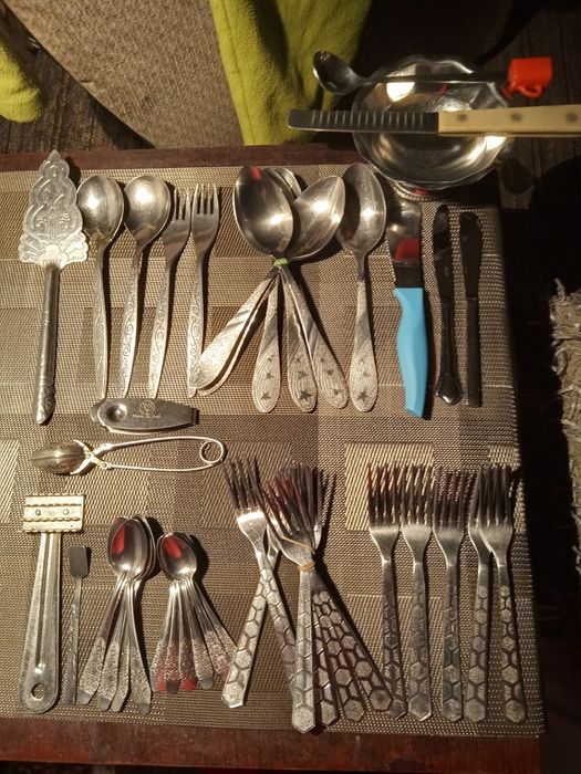 Вилки и ложки нержавейка СССР