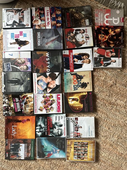 Filmy DVD wielki mix dla dzieci obyczajowe zagraniczne