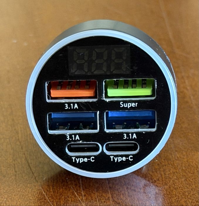 Excelente Carregador USB rápido para automóvel