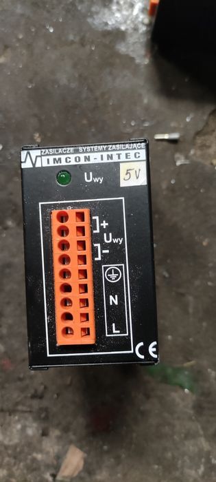 Zasilacz SPS-25M-5V 5Ą na szynę,