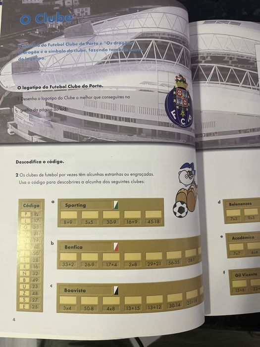 Treina matemática com o Porto
