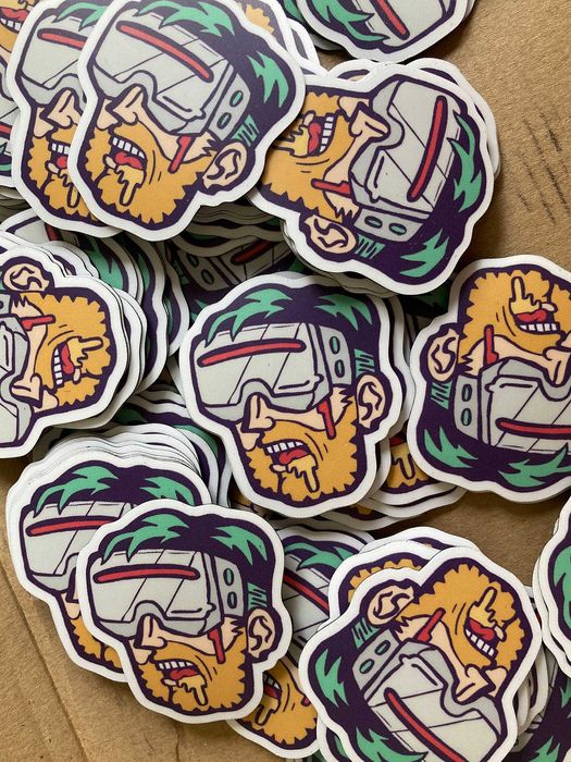 VR gamer - Naklejka magnetyczna na lodówkę