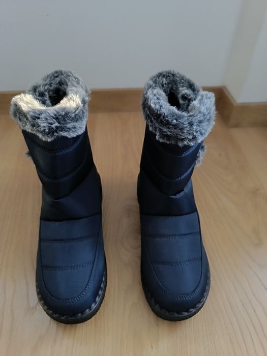 Nowe buty zimowe róż. 37