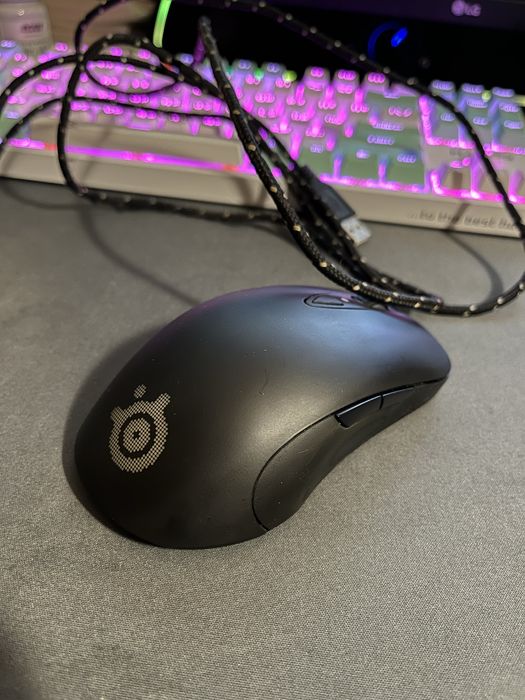 steelseries sensei raw rubberized мышка игровая
