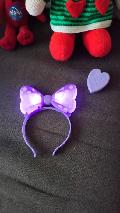 Игоашка кукла ведмідь обручь світеться