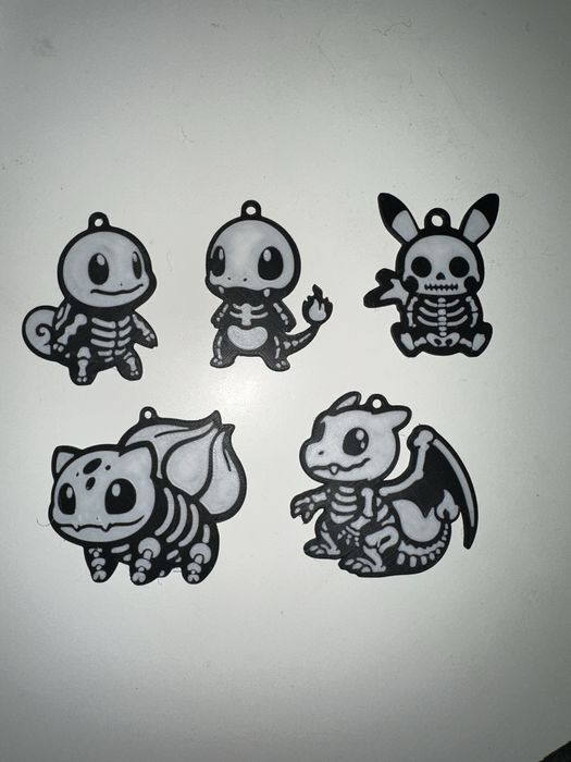 Porta-chaves 3D Pokemon