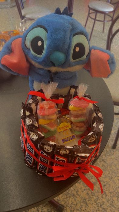 Box de chocolates e gomas