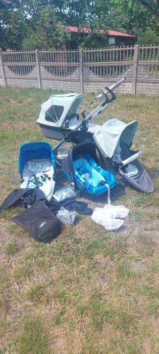 Wózek 3w1 Quinny zapp flex plus