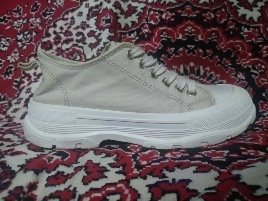 Кеди кросівки котонові WHITE р.36