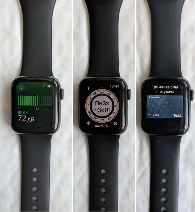 Доступні Apple Watch 6 40 mm Space Gray батарея 85%  рідна