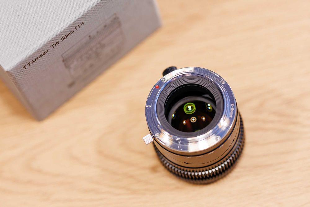 Obiektyw TTArtisan Tilt 50mm F1.4 Canon RF