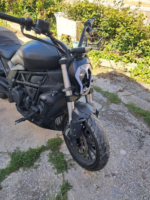 Benelli 502c Acidentada