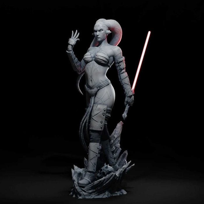 Figurka Darth Talon, Star Wars Gwiezdne Wojny, Żywica Ręcznie Malowana