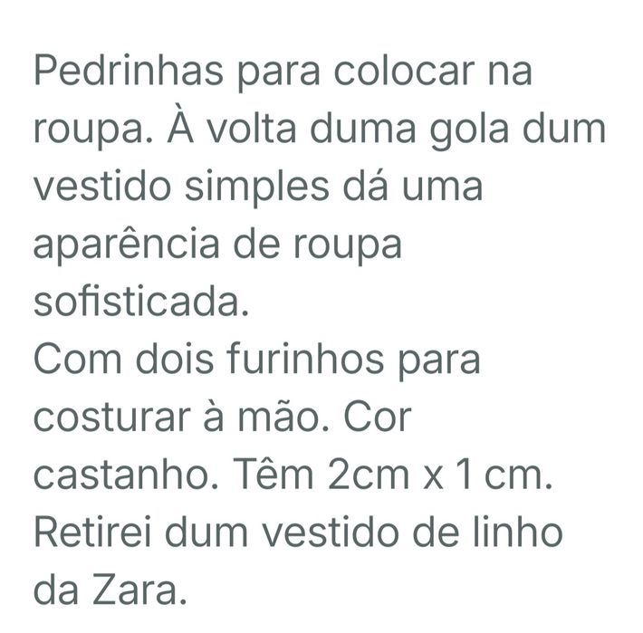 Missangas para Costura