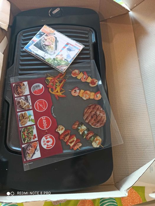 Grelhador de mesa Tefal