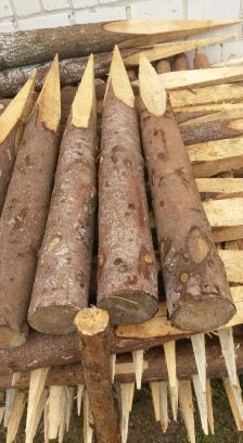 Faszynowanie stawu rzeki melioracje faszyna kołki kiszka faszynowa