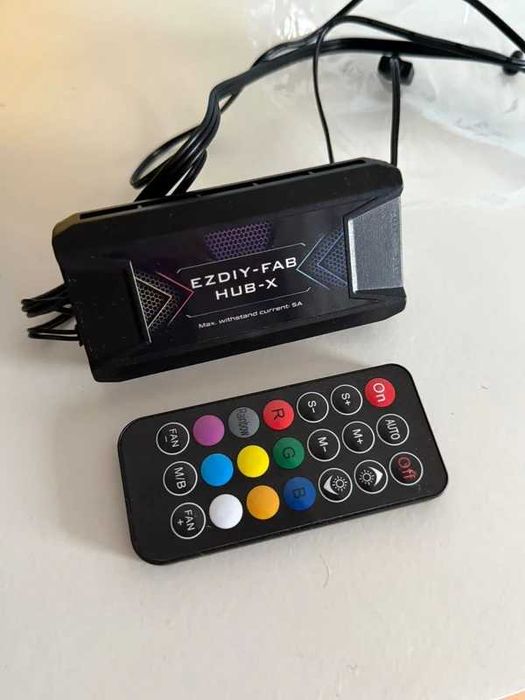 EZDIY-FAB pack 6 ventoinhas + hub + comando