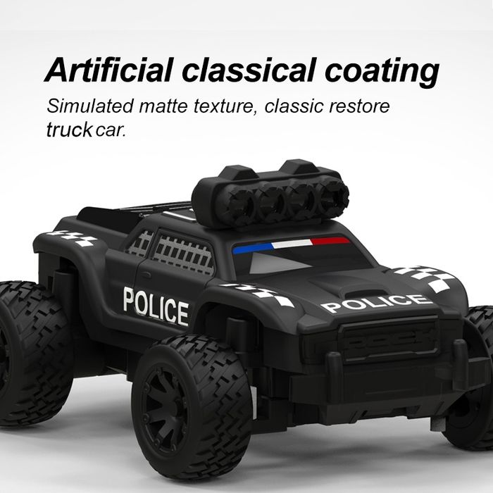 Carro telecomandado com controlador Turbo racing C82 escala 1:76 *Novo