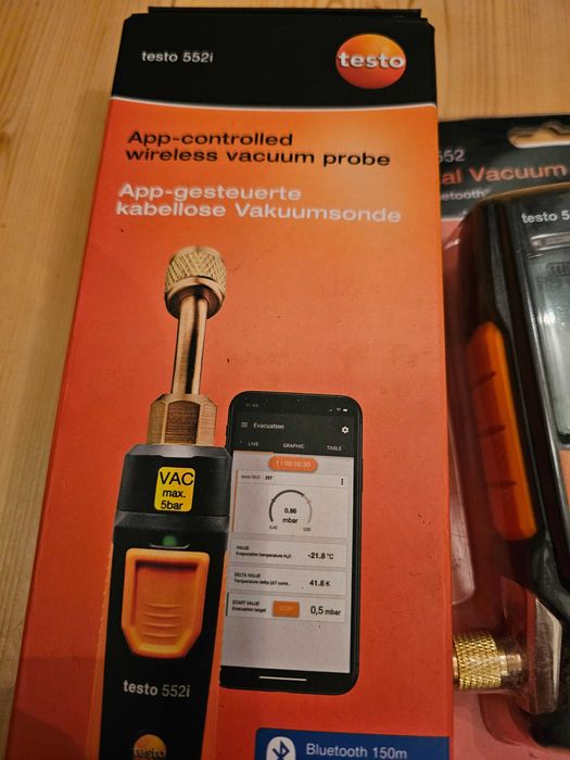Вакууметр testo 552