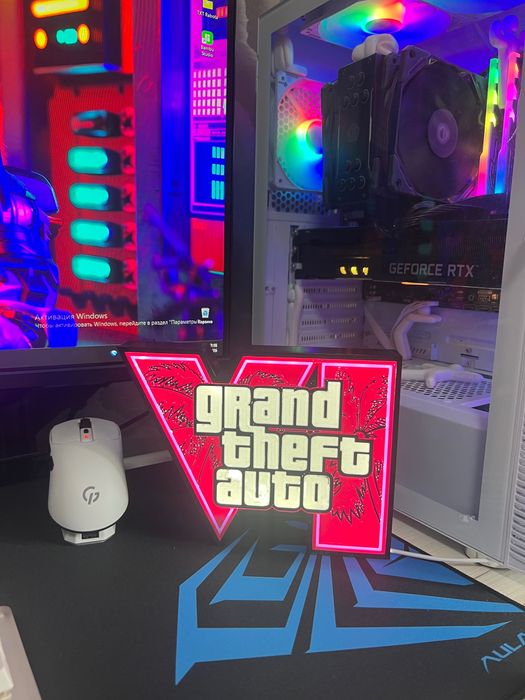 Світильник у вигляді GTA 6 (лайтбокс)