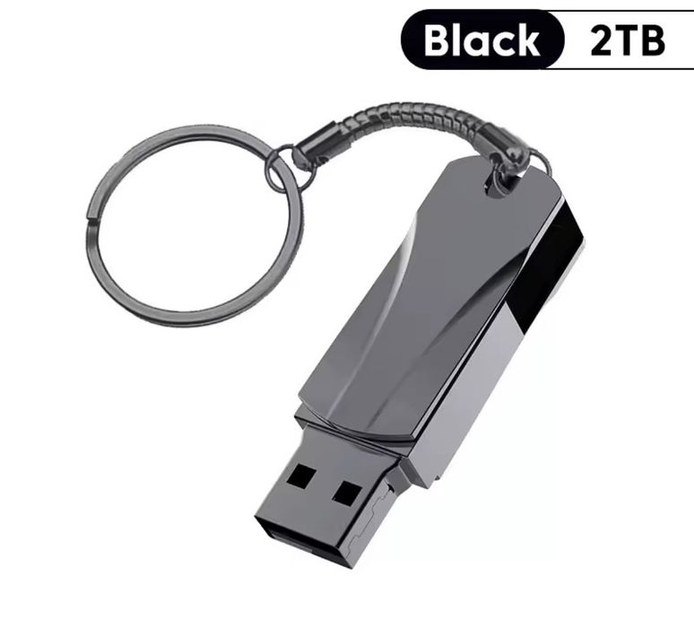 Nowy pendrive USB 2TB czarny