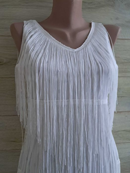 Платье с бахромой для танцев бачаты латино платье гетсби чикаго ращм s