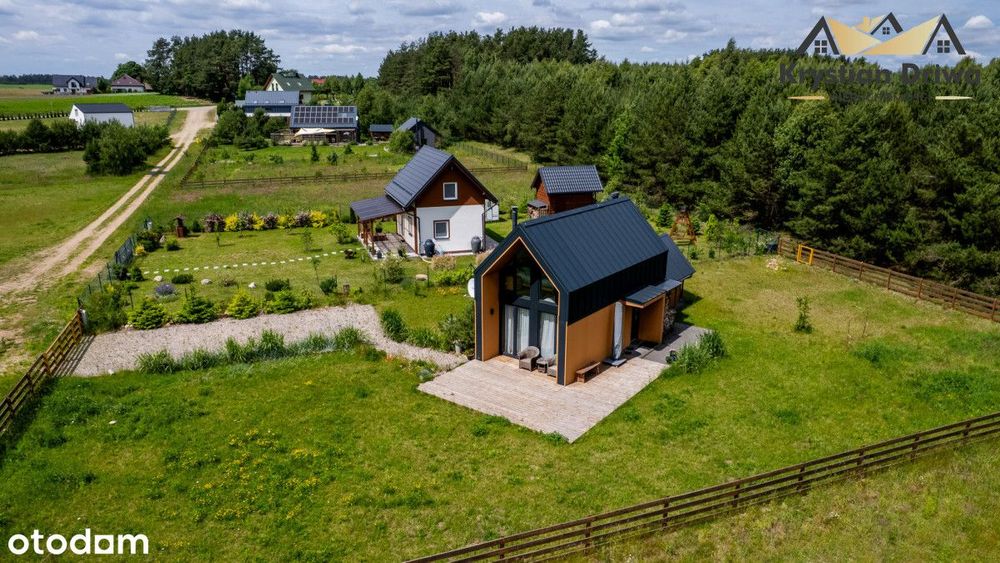 Nowy domek przy lesie w Węsiorach - gm. Sulęczyno!