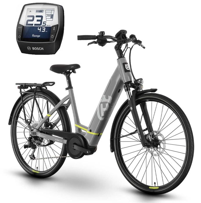 Rower elektryczny miejski HUSQVARNA Towner 2 Bosch 500W mtb damski