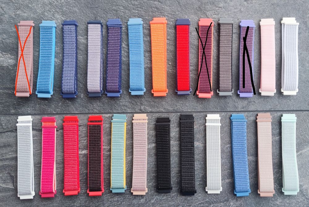 Ремешок на Samsung active Amazfit bip GTS 20мм 22