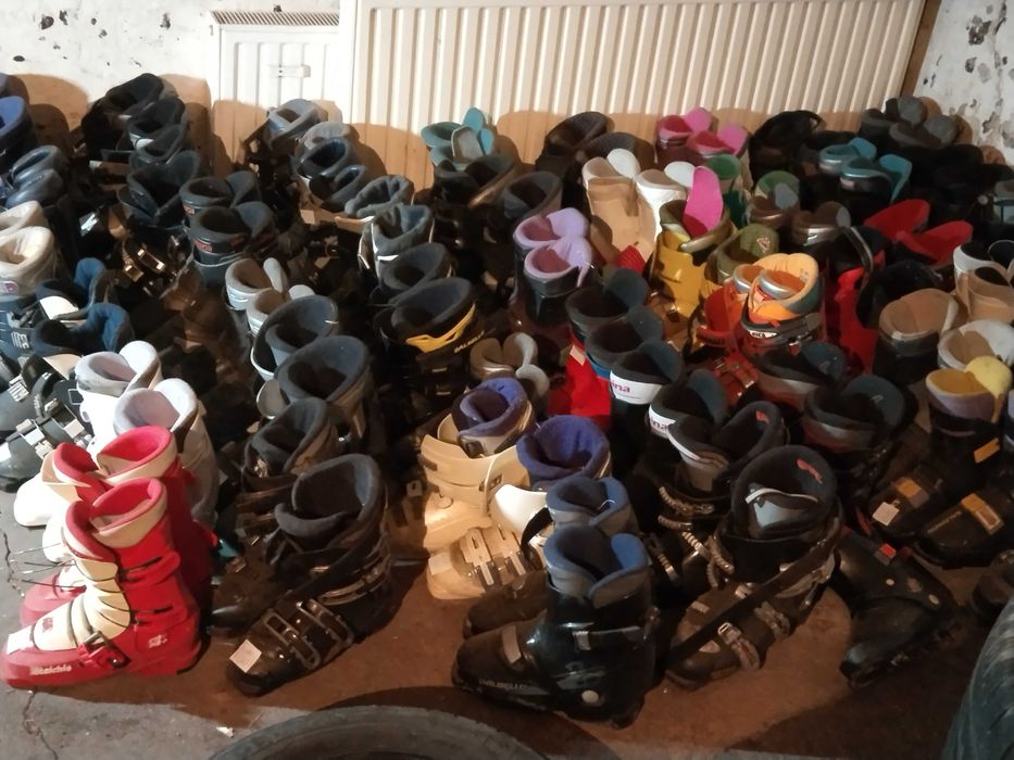 Łyżwy buty do nart